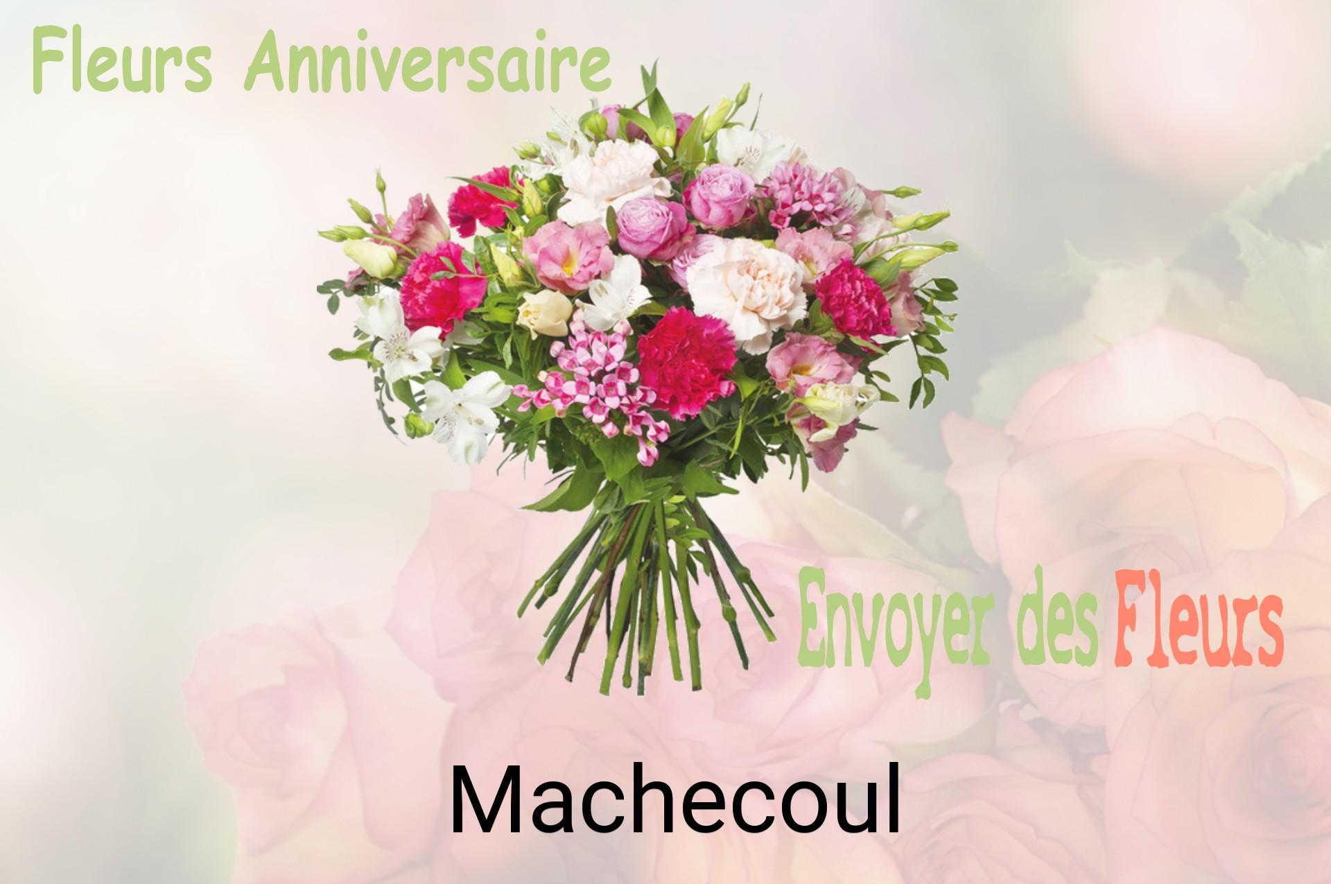 Bouquet de fleurs d’anniversaire livré à Machecoul