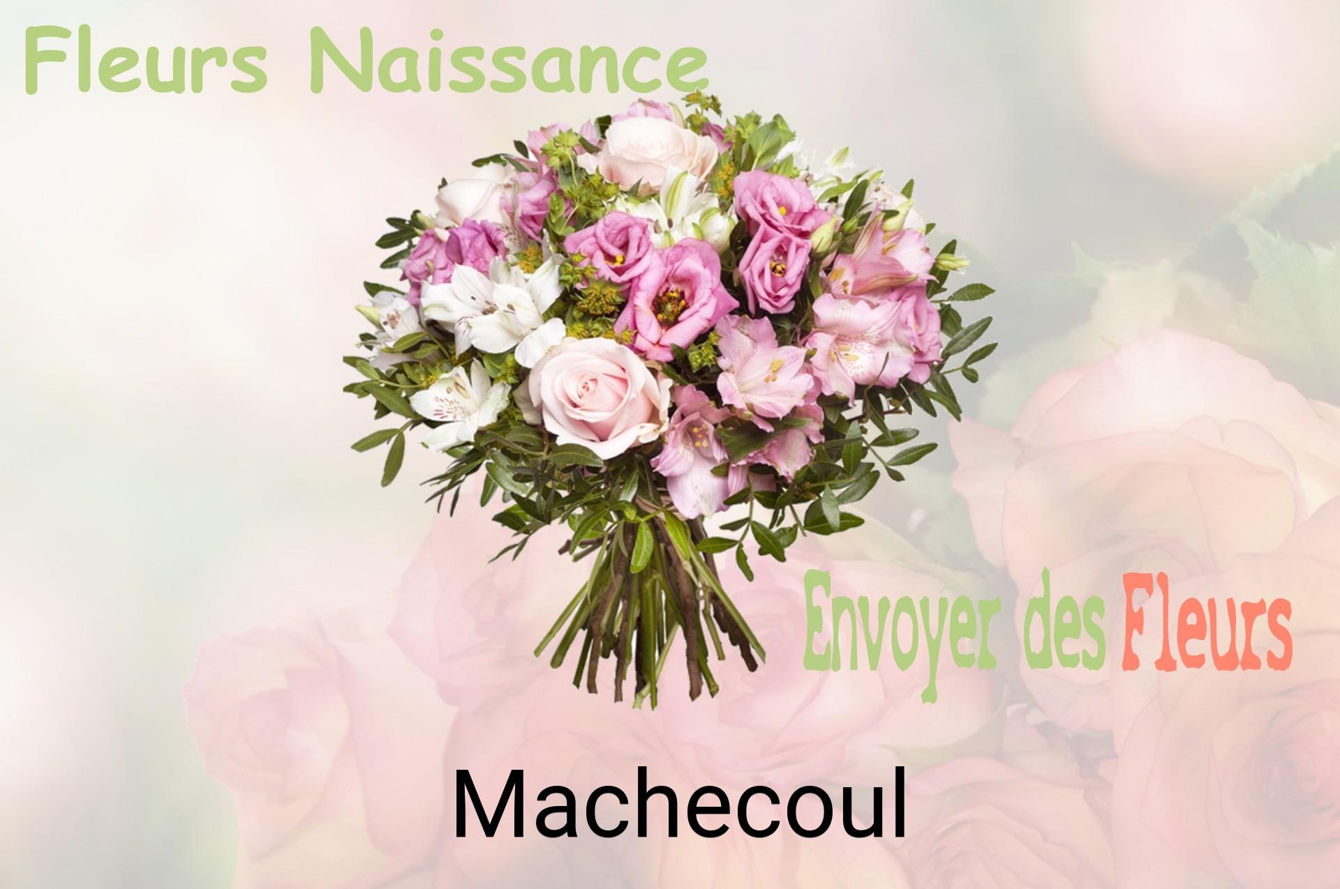Bouquet de fleurs de naissance livré à Machecoul